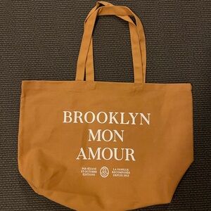 Sezane Brooklyn Mon Amour Tote Bag